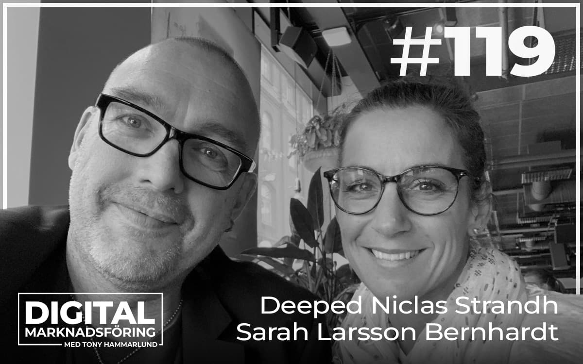 B2B influencer marketing, thought leaders och experter – Deeped & Sarah #119