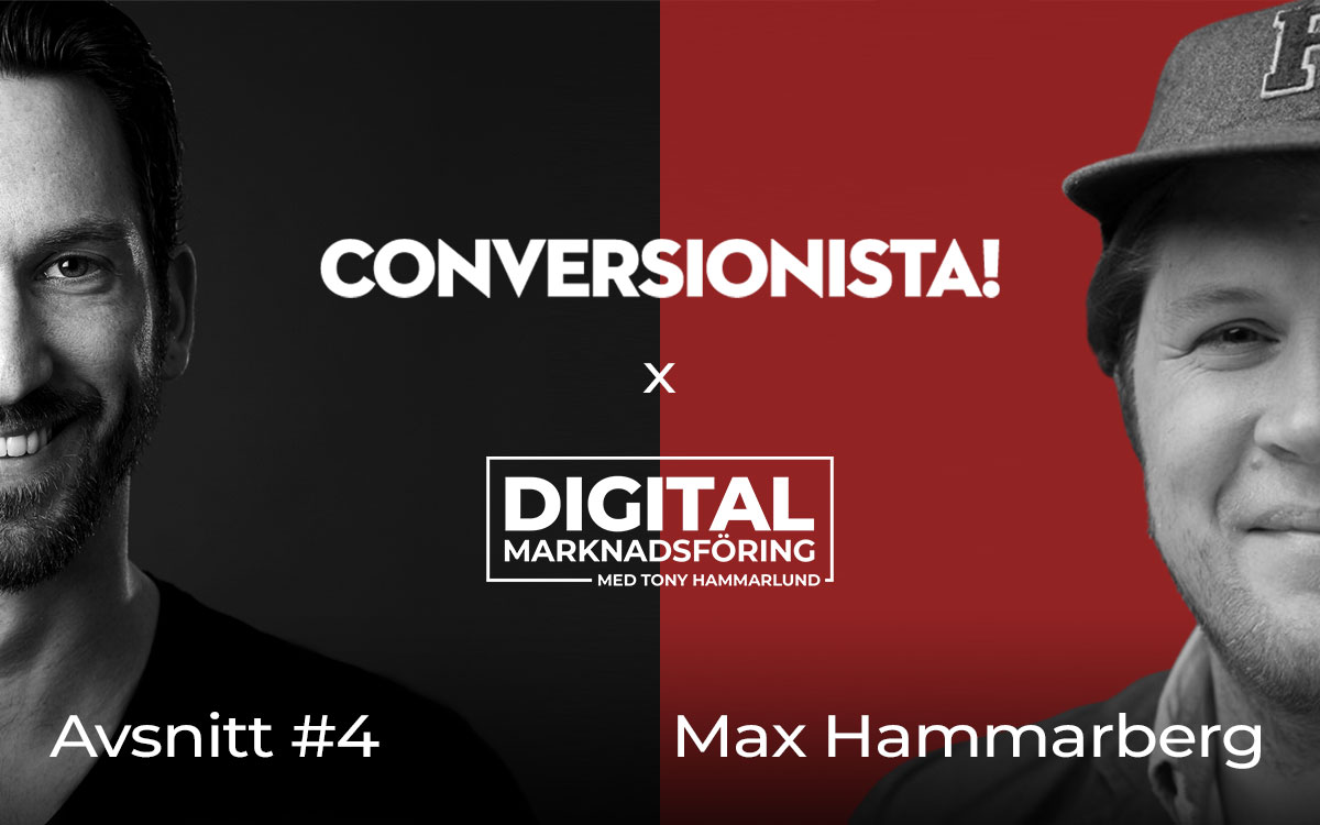 Datakvalitet med Max Hammarberg / Future of CRO x Conversionista