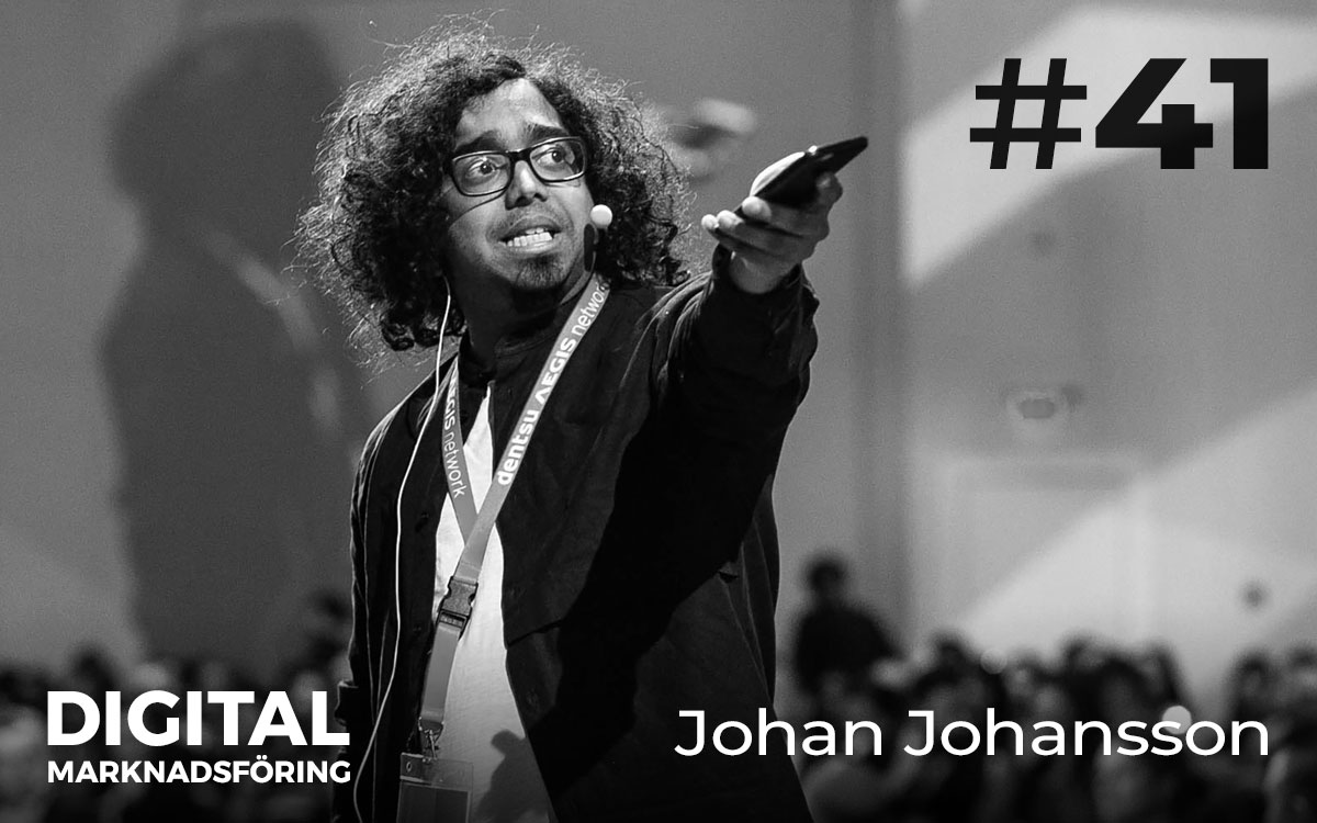 Bli bättre på digital analys: Johan Johansson #41