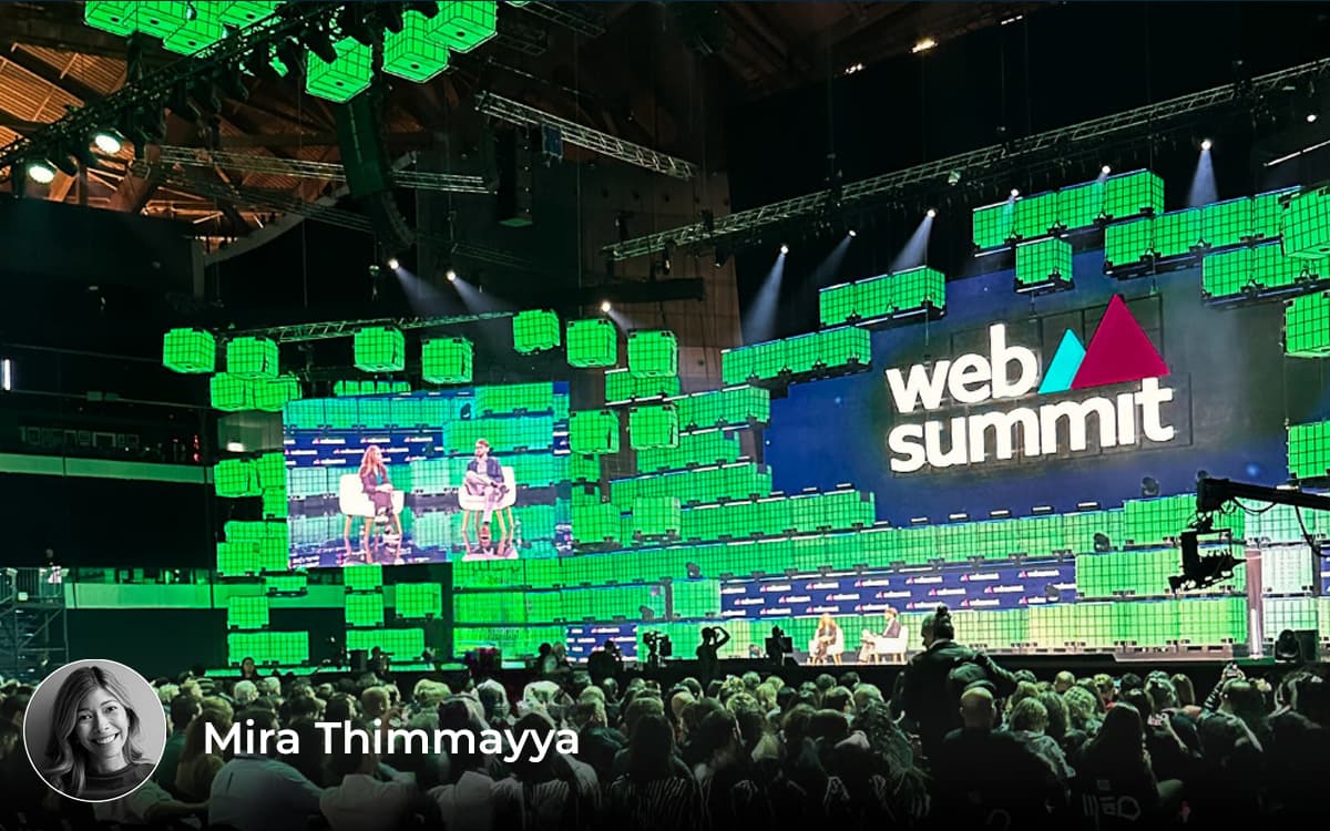 Mira Thimmayya: 3 insikter för marknadsförare från Websummit 2023