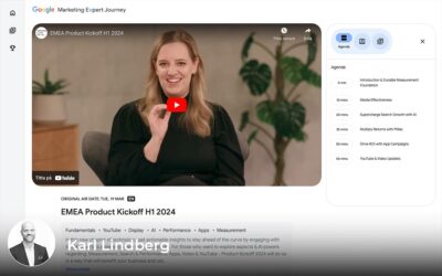 5 viktiga nyheter från Googles Product Kickoff H1 2024 att ha koll på som marknadsförare